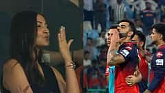 IPL 2025: LSG ವಿರುದ್ಧ RCB ಜಯ; ವಿರಾಟ್ ಕೊಹ್ಲಿ, ಅನುಷ್ಕಾ ಶರ್ಮಾ ನಡುವಿನ ರೋಮ್ಯಾಂಟಿಕ್ ಕ್ಷಣಕ್ಕೆ ಫ್ಯಾನ್ಸ್ ಫಿದಾ!