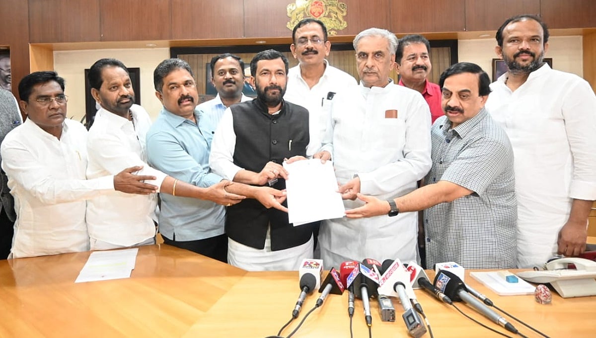 ರವಿಕುಮಾರ್, ಛಲವಾದಿ ನಾರಾಯಣಸ್ವಾಮಿ ವಿರುದ್ಧ ಸಭಾಪತಿಗೆ ಕಾಂಗ್ರೆಸ್​ ದೂರು