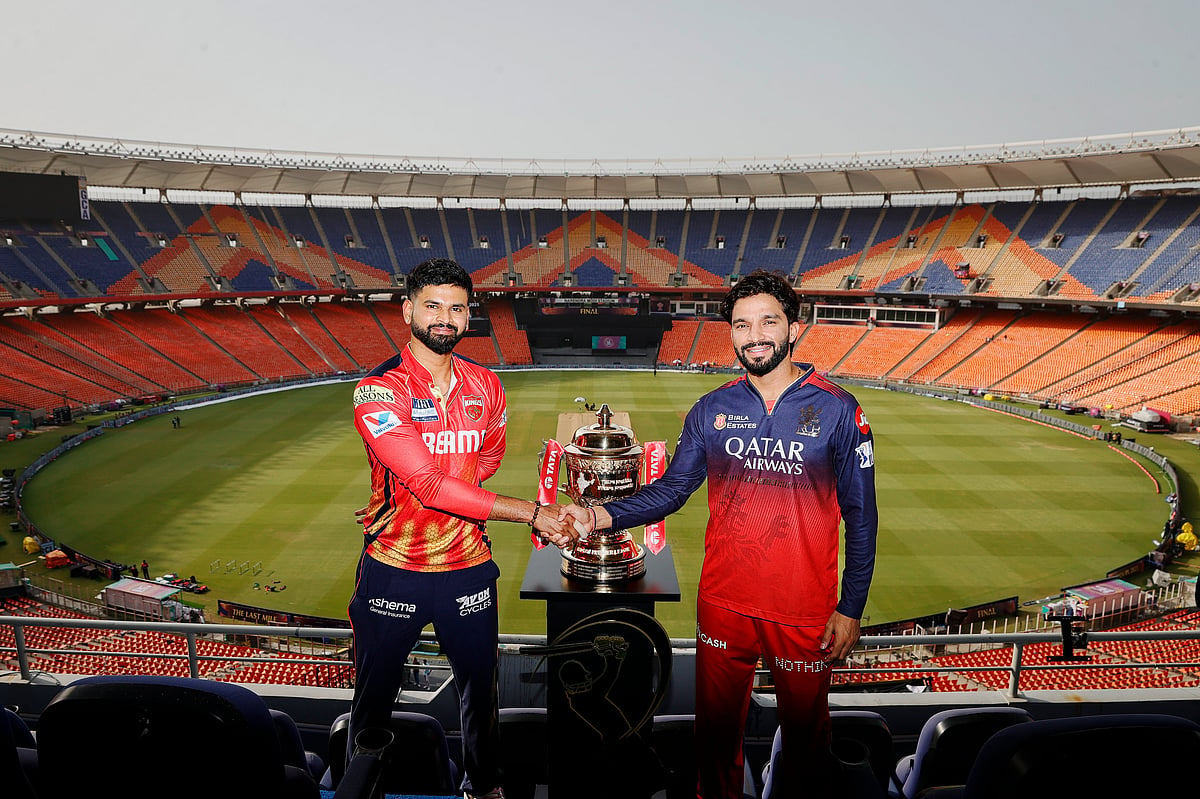 RCB, PBKS ಚೊಚ್ಚಲ ಟ್ರೋಫಿ ಗೆಲುವಿಗೆ ವರುಣ ಅಡ್ಡಿ?: ಮಳೆಯಿಂದ IPL ಫೈನಲ್ ಪಂದ್ಯ ರದ್ದಾದರೆ ಆರ್ಸಿಬಿಗೆ ಕಂಟಕ!