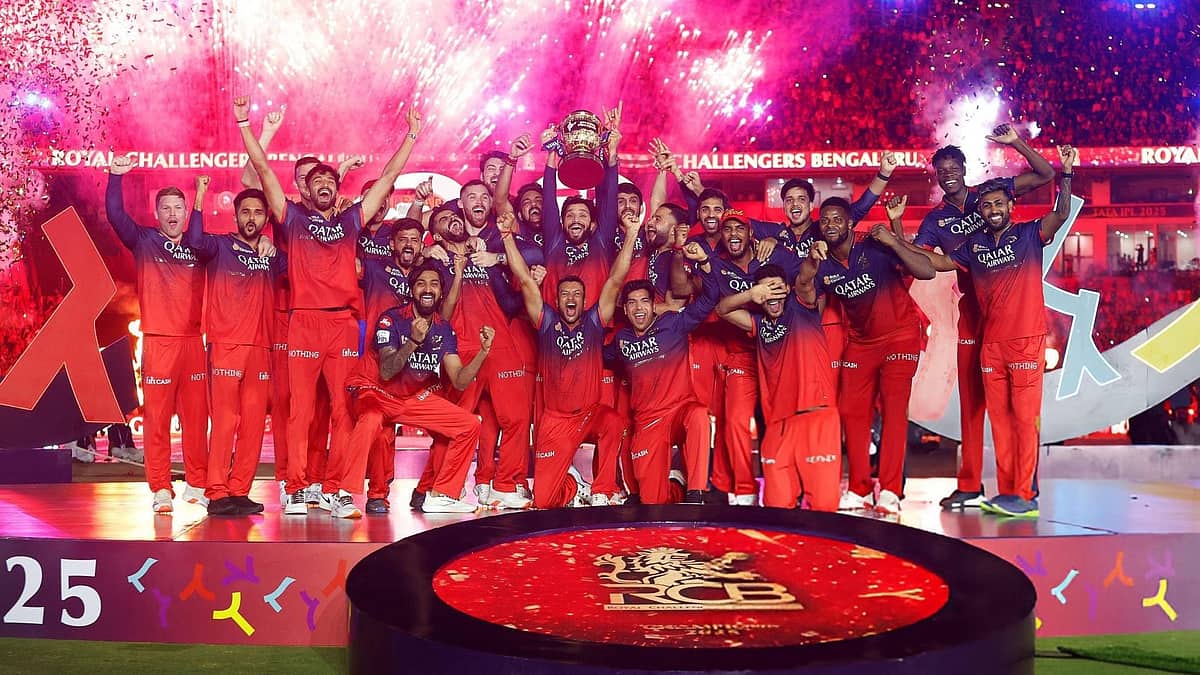IPL 2025: 18 ವರ್ಷಗಳ ಬಳಿಕ ಚೊಚ್ಚಲ ಟ್ರೋಫಿ; RCB ಬ್ರ್ಯಾಂಡ್ ವಾಲ್ಯೂ ಭಾರೀ ಏರಿಕೆ; ಎಷ್ಟು ಗೊತ್ತಾ?
