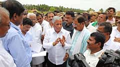 ಹೇಮಾವತಿ ಲಿಂಕ್ ಕೆನಾಲ್ ಸ್ಥಳಕ್ಕೆ ಕೇಂದ್ರ ಸಚಿವ ವಿ ಸೋಮಣ್ಣ ಭೇಟಿ: ಯೋಜನೆ ನಿಲ್ಲಿಸುವಂತೆ ಸರ್ಕಾರಕ್ಕೆ ಆಗ್ರಹ