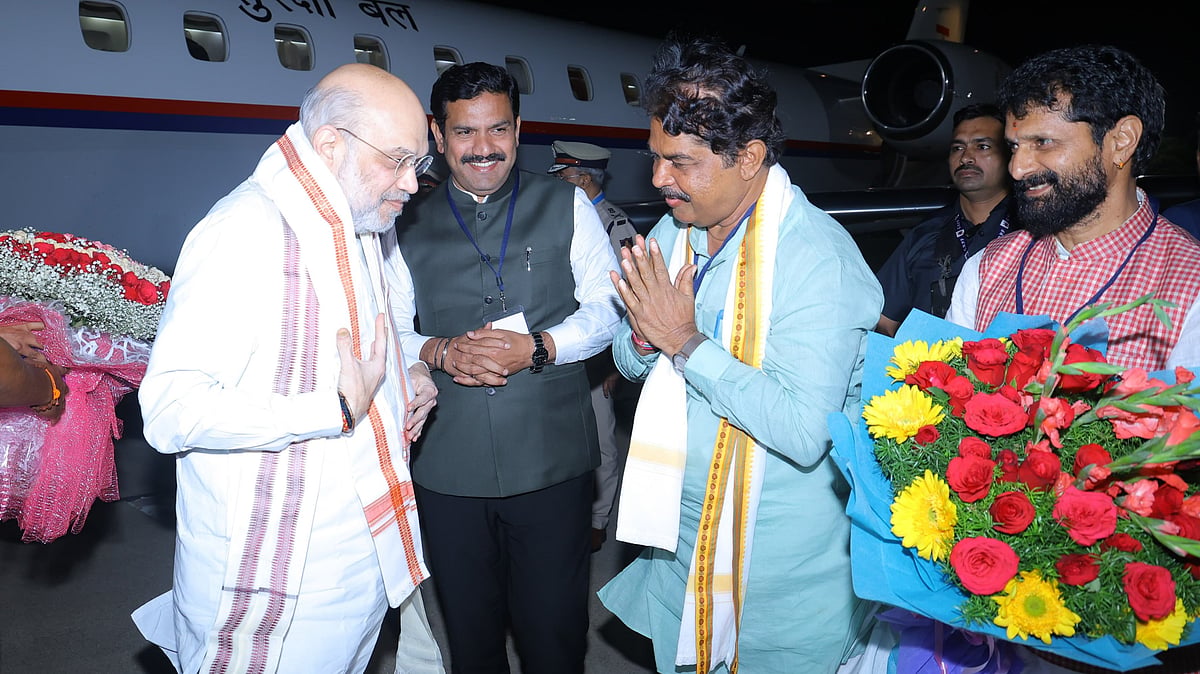 ಬೆಂಗಳೂರಿಗೆ ಕೇಂದ್ರ ಗೃಹ ಸಚಿವ ಅಮಿತ್ ಶಾ ಆಗಮನ!