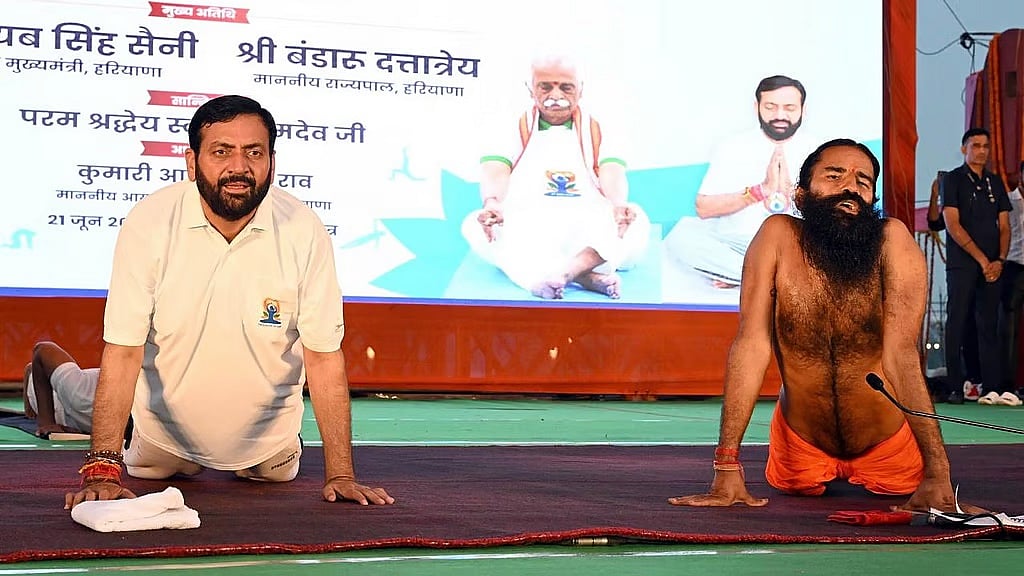 ಸರ್ಕಾರಿ ಕಚೇರಿಗಳಲ್ಲಿ 5 ನಿಮಿಷ ಯೋಗ ಬ್ರೇಕ್: ಹರಿಯಾಣ ಸಿಎಂ ಘೋಷಣೆ
