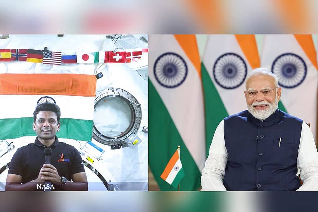‘ಬಾಹ್ಯಾಕಾಶದಿಂದ ಭಾರತ ಇನ್ನಷ್ಟು ಭವ್ಯವಾಗಿ ಕಾಣುತ್ತಿದೆ’: ಶುಭಾಂಶು ಶುಕ್ಲಾ ಜತೆ ಪ್ರಧಾನಿ ಮೋದಿ ಮಾತುಕತೆ