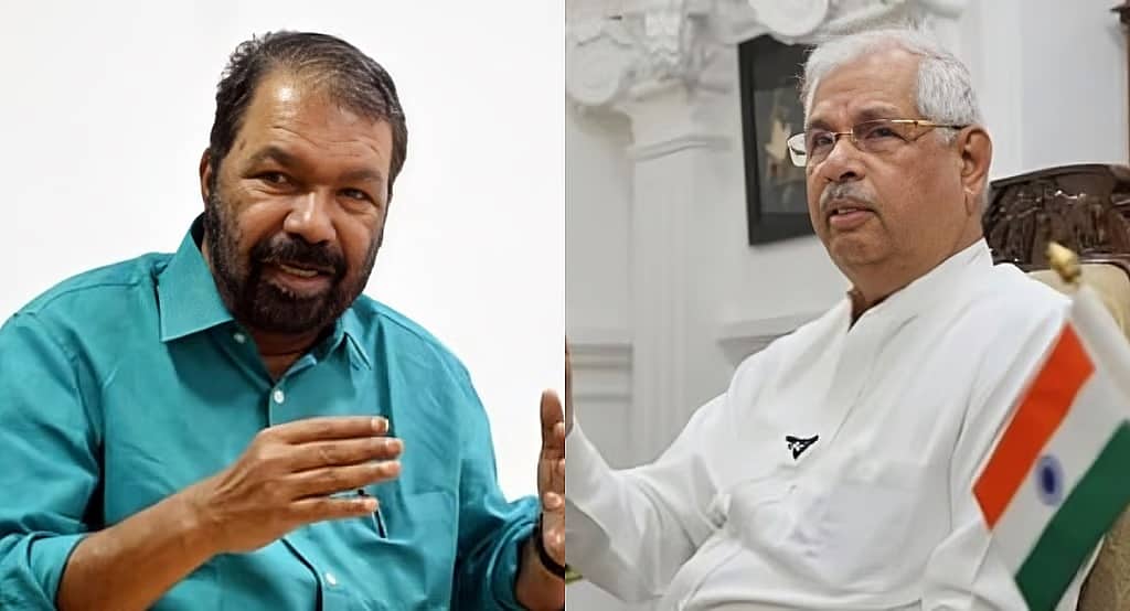 'ಭಾರತ ಮಾತೆಯ' ಭಾವಚಿತ್ರ ಪ್ರದರ್ಶನ ಧಾರ್ಮಿಕತೆಯ ಭಾವನೆ ತರುತ್ತದೆ, ರಾಜ್ಯಪಾಲರ ಕ್ರಮ ಸಂವಿಧಾನ ಉಲ್ಲಂಘನೆ: ಕೇರಳ ಸಚಿವ ಖಂಡನೆ