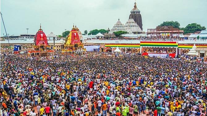 ಪುರಿ ಜಗನ್ನಾಥ ಯಾತ್ರೆ ವೇಳೆ 600ಕ್ಕೂ ಹೆಚ್ಚು ಮಂದಿ ಅಸೌಖ್ಯ: ಹಲವರಿಗೆ ಗಾಯ, 9 ಮಂದಿ ಸ್ಥಿತಿ ಗಂಭೀರ