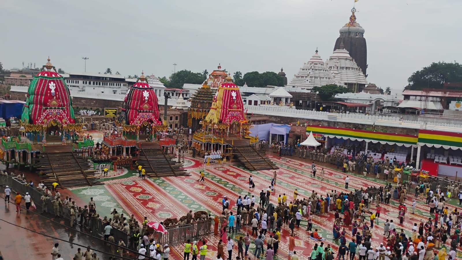Jagannath Rath Yatra ಕಾಲ್ತುಳಿತ: ಪುರಿ ಜಿಲ್ಲಾಧಿಕಾರಿ, SP ವರ್ಗಾವಣೆ; ಪೊಲೀಸರ ಅಮಾನತು
