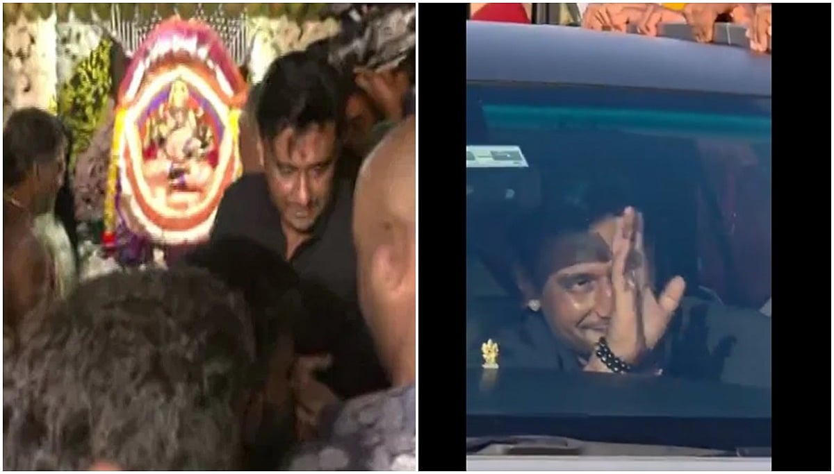 ಆಷಾಢ ಶುಕ್ರವಾರ ತಾಯಿ ಚಾಮುಂಡಿ ದರ್ಶನ ಪಡೆದ ನಟ ದರ್ಶನ್: 'ಡಿ ಬಾಸ್' ಎಂದು ಕೂಗಿದ ಅಭಿಮಾನಿಗಳು; Video