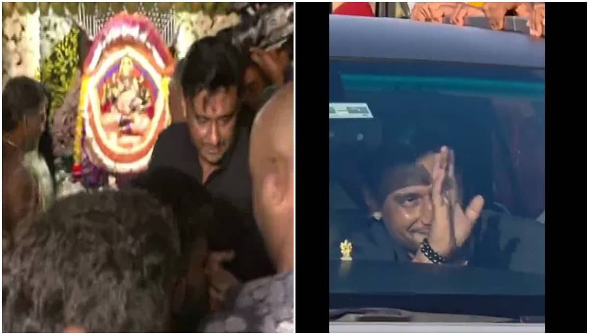 ಆಷಾಢ ಶುಕ್ರವಾರ ತಾಯಿ ಚಾಮುಂಡಿ ದರ್ಶನ ಪಡೆದ ನಟ ದರ್ಶನ್: 'ಡಿ ಬಾಸ್' ಎಂದು ಕೂಗಿದ ಅಭಿಮಾನಿಗಳು; Video