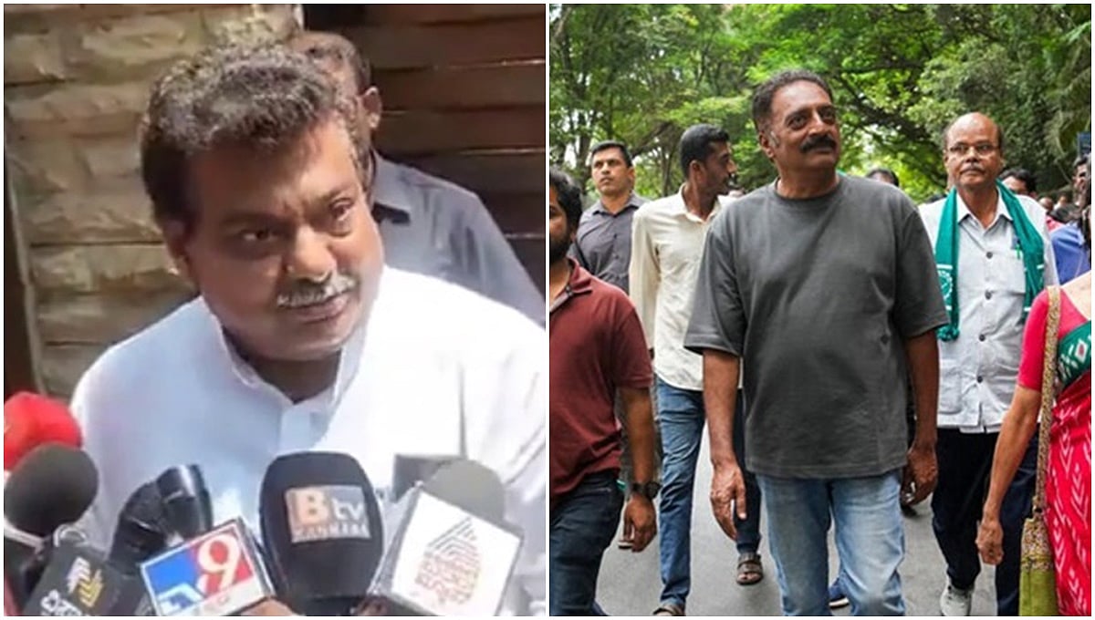 ದೇವನಹಳ್ಳಿ ರೈತರ ಹೋರಾಟ: ಬಹುಭಾಷಾ ನಟ ಪ್ರಕಾಶ್ ರಾಜ್ ಗುಜರಾತ್‌ನಲ್ಲೂ ಹೋರಾಟ ಮಾಡಲಿ- ಎಂ.ಬಿ ಪಾಟೀಲ್ ಕಿಡಿ