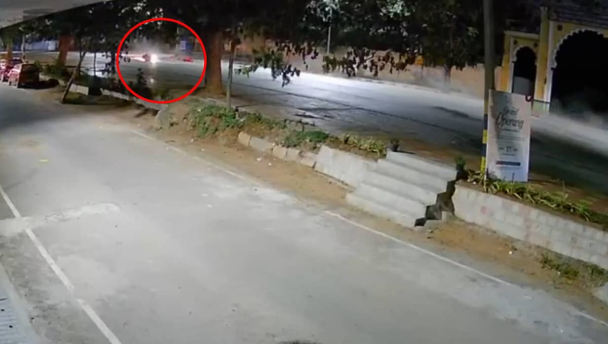 ಮೈಸೂರು: ವೇಗದ ಚಾಲನೆ; ಡೆಲಿವರಿ ಬಾಯ್ಗೆ ಹಯಾಬುಸಾ ಸೂಪರ್ಬೈಕ್ ಡಿಕ್ಕಿ, ಇಬ್ಬರು ಸಾವು!