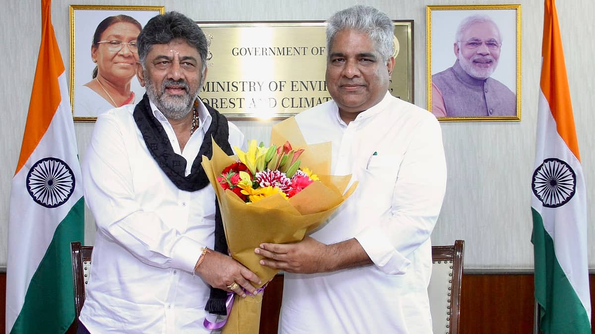 ಎತ್ತಿನಹೊಳೆ ಯೋಜನೆ: ಅರಣ್ಯ ಭೂಮಿ ಬಳಕೆಗೆ ಶೀಘ್ರ ಅನುಮೋದನೆ ನೀಡುವಂತೆ ಕೇಂದ್ರಕ್ಕೆ ಡಿ.ಕೆ ಶಿವಕುಮಾರ್ ಮನವಿ!