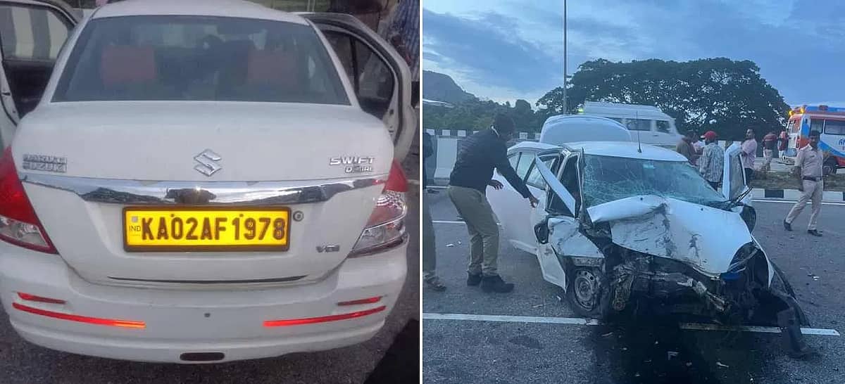 ಬೆಂಗಳೂರು-ಮೈಸೂರು ಎಕ್ಸ್ಪ್ರೆಸ್ ವೇಯಲ್ಲಿ ಅಪಘಾತ: ಮೂವರು ಸ್ಥಳದಲ್ಲೇ ಸಾವು
