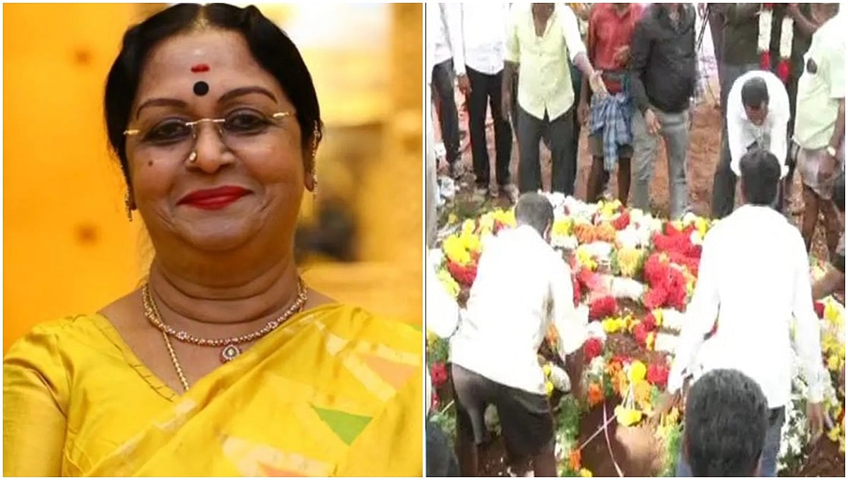 ಮಣ್ಣಲ್ಲಿ ಮಣ್ಣಾದ ಅಭಿನಯ ಸರಸ್ವತಿ; ಸಕಲ ಸರ್ಕಾರಿ ಗೌರವದೊಂದಿಗೆ ಸರೋಜಾದೇವಿ ಅಂತ್ಯಕ್ರಿಯೆ
