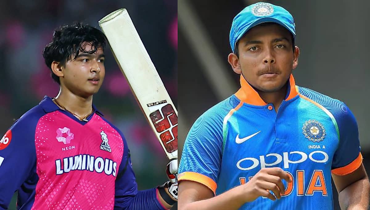 'ಪೃಥ್ವಿ ಶಾಗೆ ಬಂದಂತಹ ಗತಿ ಬಾರದಿರಲಿ': IPL ಸೆನ್ಸೇಷನ್ 14 ವರ್ಷದ ವೈಭವ್ ಸೂರ್ಯವಂಶಿಗೆ ಎಚ್ಚರಿಕೆ