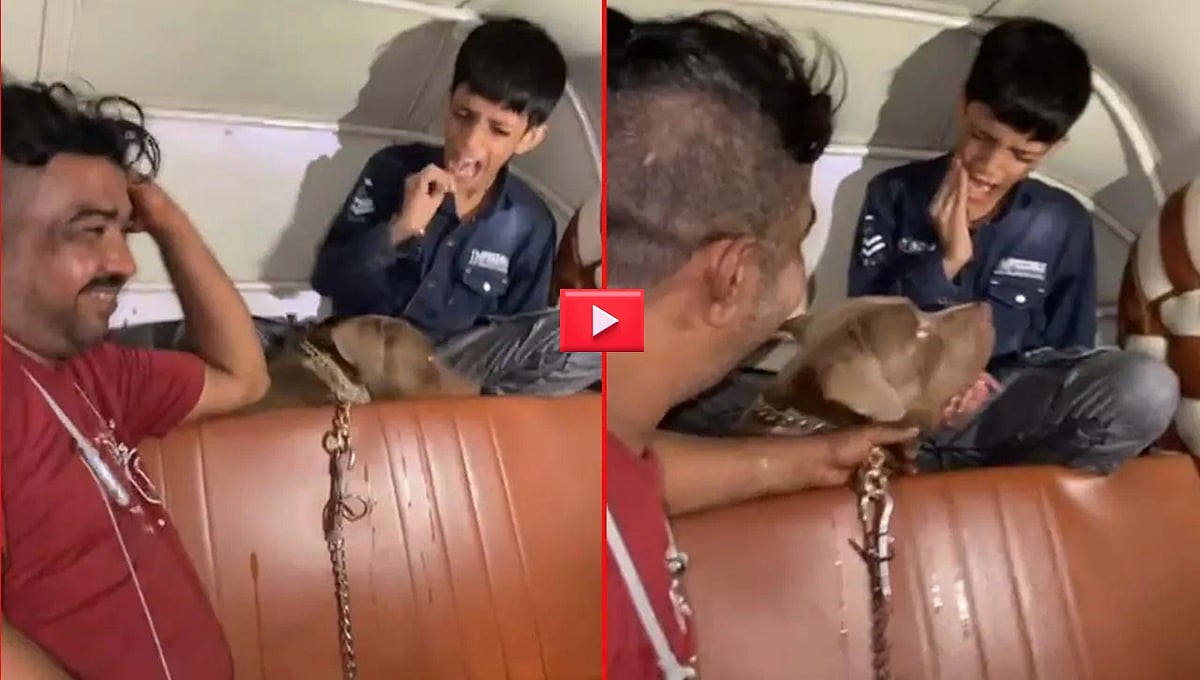 ಪಿಟ್‌ಬುಲ್ ನಾಯಿ ಬಾಲಕನನ್ನು ಕಚ್ಚುತ್ತಿದ್ದರೆ ನಗುತ್ತ ಕುಳಿತಿದ್ದ ಮಾಲೀಕ ಸೊಹೈಲ್ ಖಾನ್, Video Viral!
