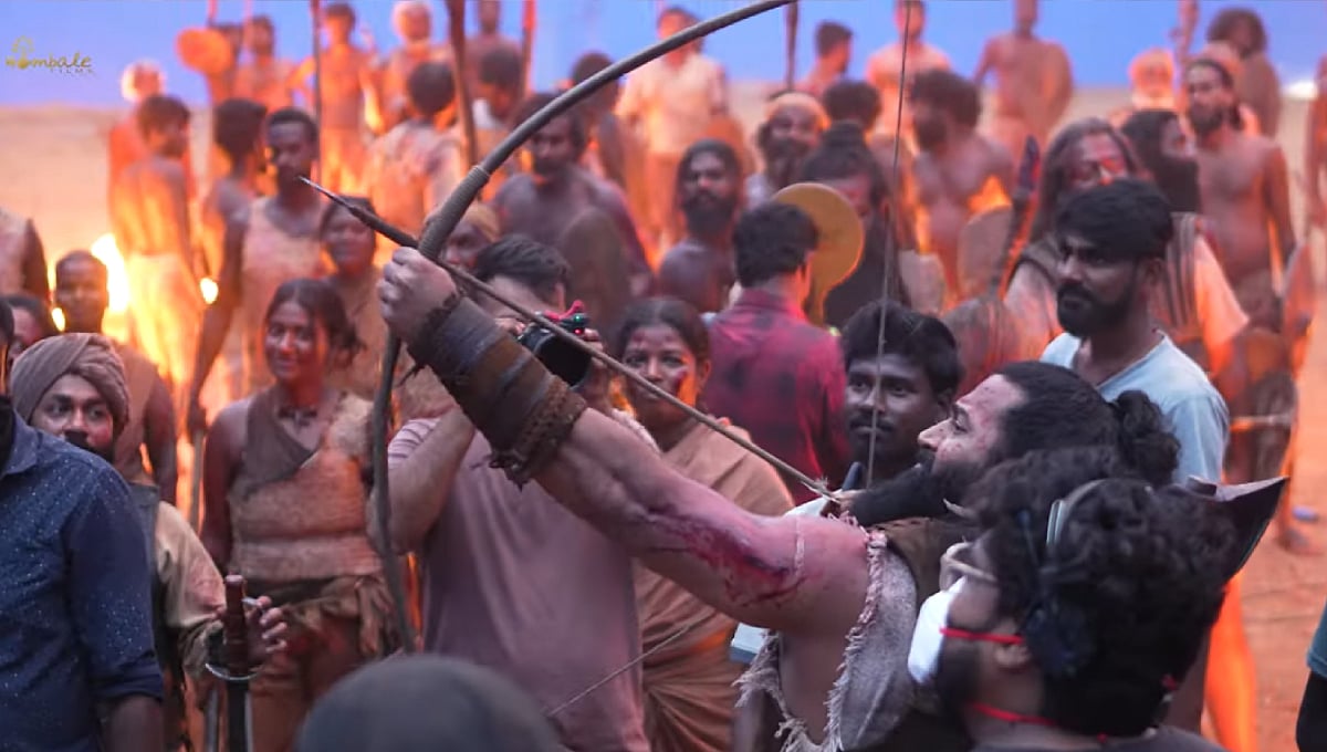ರಿಷಬ್ ಶೆಟ್ಟಿ ನಿರ್ದೇಶಿಸಿ ನಟಿಸಿರುವ 'ಕಾಂತಾರ: ಚಾಪ್ಟರ್ 1' ಚಿತ್ರೀಕರಣ ಪೂರ್ಣ; ಮೇಕಿಂಗ್ ವಿಡಿಯೋ ಇಲ್ಲಿದೆ ನೋಡಿ..