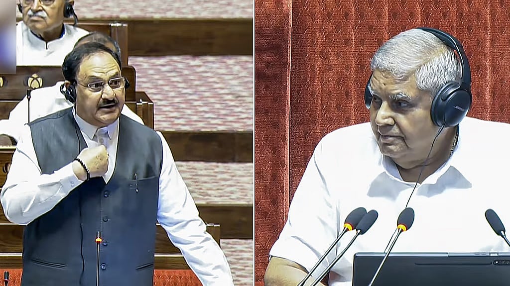 BAC ಸಭೆಗೆ ನಡ್ಡಾ-ಕಿರಣ್ ರಿಜಿಜು ಗೈರು: Dhankar ದಿಢೀರ್ ರಾಜೀನಾಮೆಗೆ ಇದೇ ಕಾರಣ? ಕೇಂದ್ರ ಸರ್ಕಾರ ಹೇಳಿದ್ದೇನು?