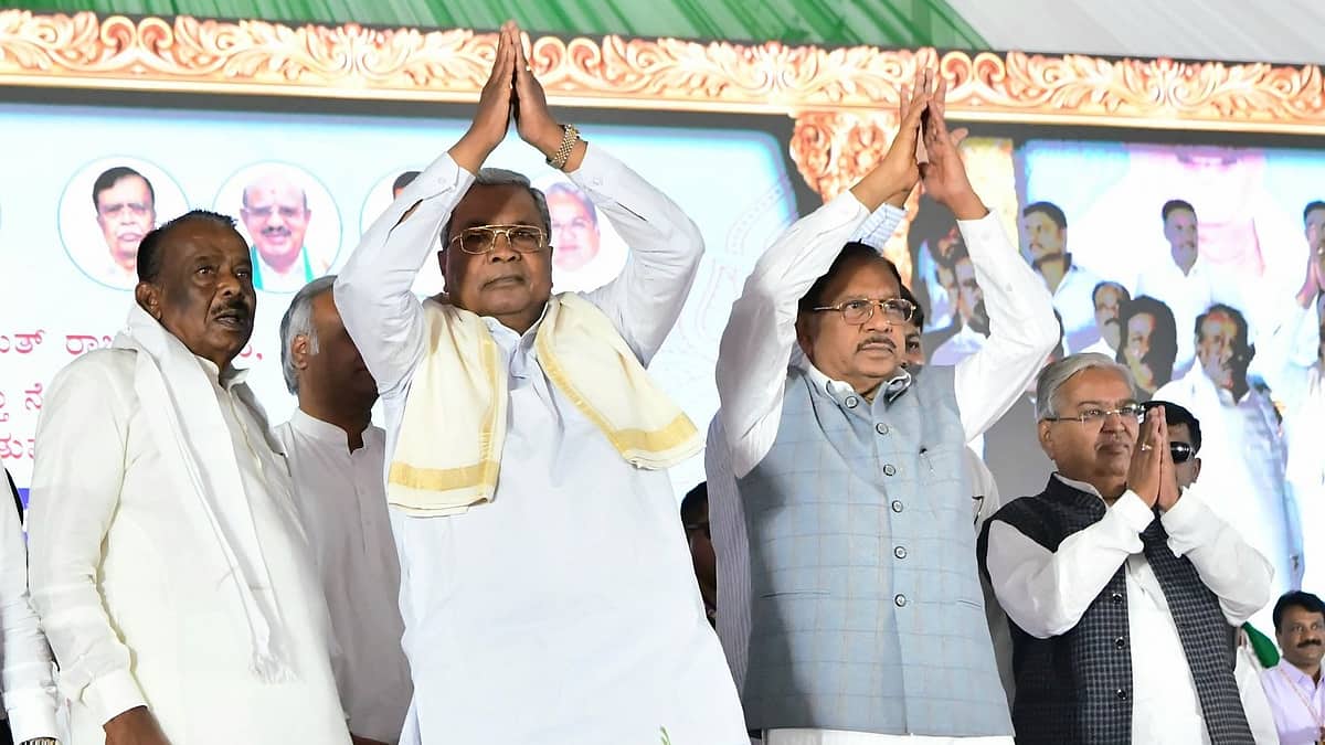 2028ರಲ್ಲೂ ನಮ್ಮದೇ ಅಧಿಕಾರ; ವಿಜಯೇಂದ್ರ ಕುರ್ಚಿ ಅಲ್ಲಾಡುತ್ತಿದೆ: ಸಿಎಂ ಸಿದ್ದರಾಮಯ್ಯ ವ್ಯಂಗ್ಯ