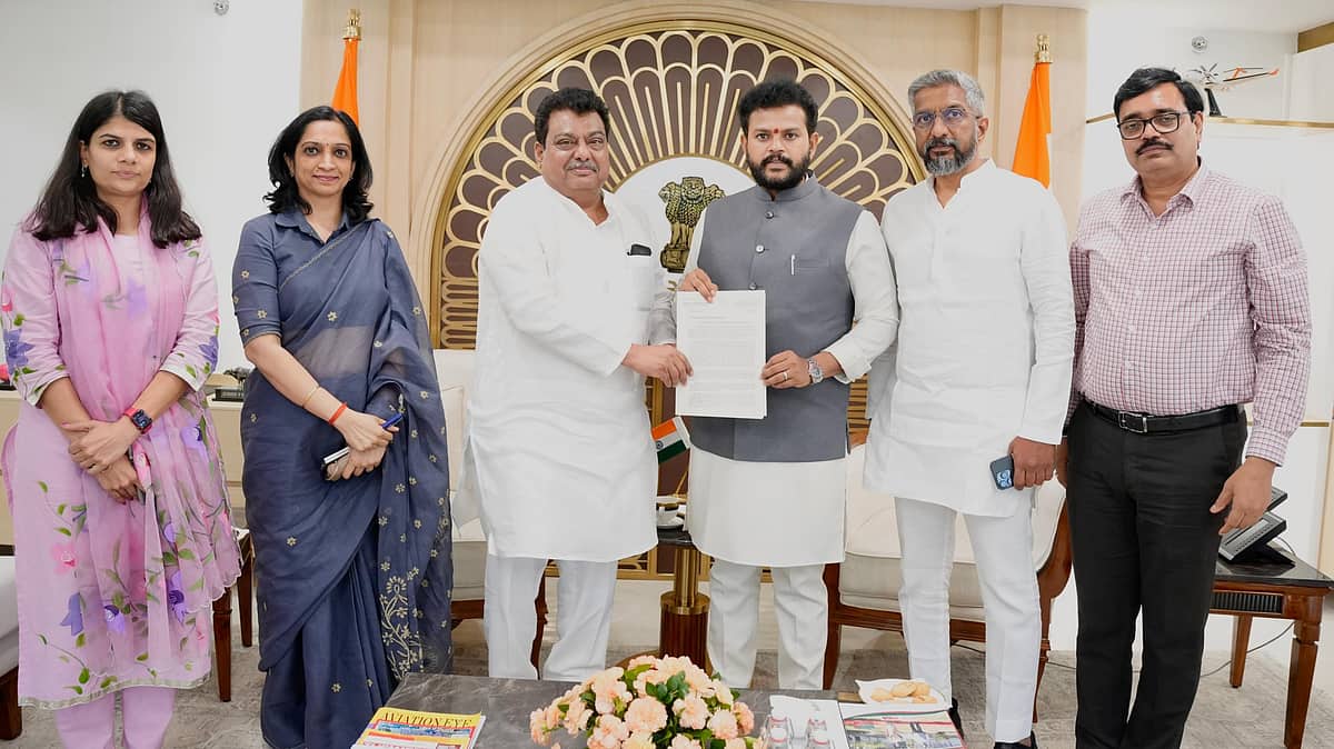 ಬೆಂಗಳೂರು 2ನೇ ವಿಮಾನ ನಿಲ್ದಾಣ ಸ್ಥಳ ಫೈನಲ್: ರಾಮಮೋಹನ್ ನಾಯ್ಡು ಜತೆ ಎಂ.ಬಿ ಪಾಟೀಲ್ ಮಾತುಕತೆ!