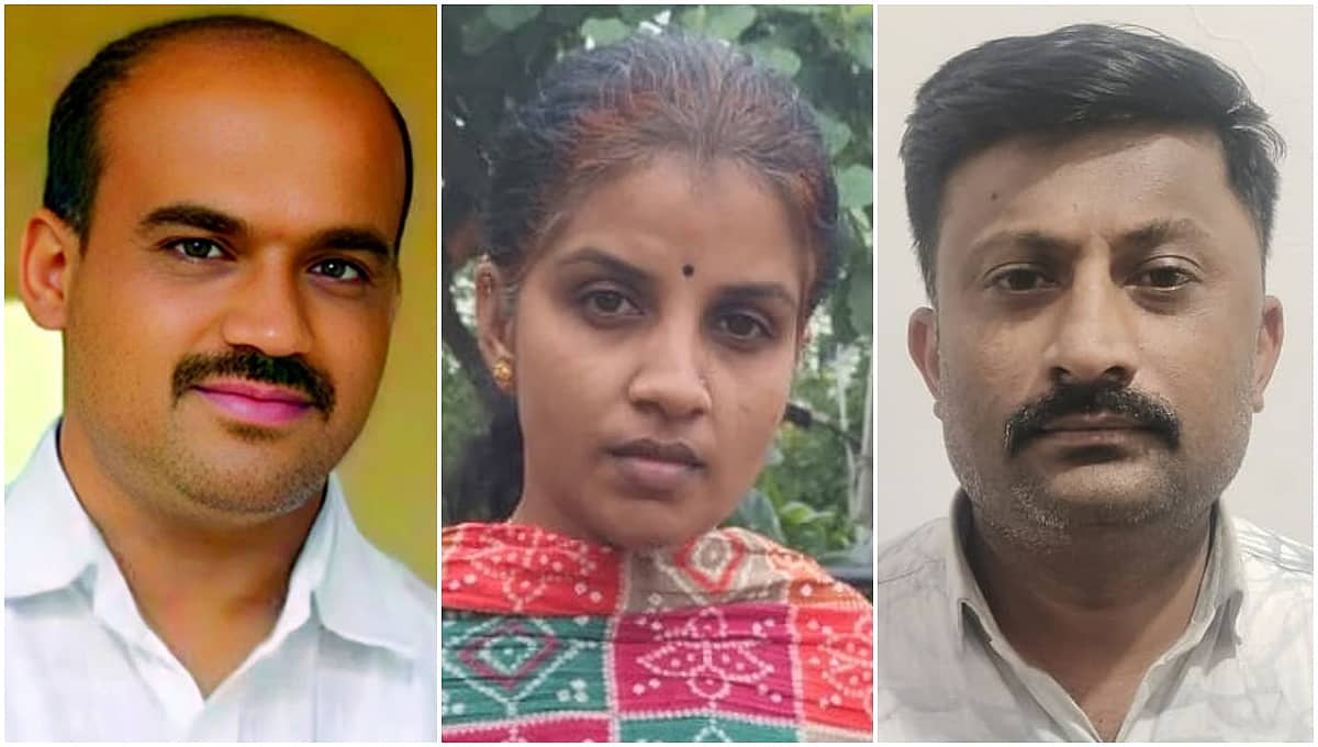 ರಾಮನಗರ: ಪತಿ ಕೊಂದು ಆತ್ಮಹತ್ಯೆ ಎಂದು ಬಿಂಬಿಸಿದ್ದ ಗ್ರಾ.ಪಂಚಾಯಿತಿ ಸದಸ್ಯೆ ಮತ್ತು ಪ್ರಿಯಕರನ ಬಂಧನ