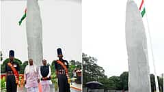 Kargil Vijay Diwas: ರಾಷ್ಟ್ರೀಯ ಸೈನಿಕ ಸ್ಮಾರಕದಲ್ಲಿ 75 ಅಡಿ ಎತ್ತರದ ಏಕಶಿಲಾ ವೀರಗಲ್ಲು ಅನಾವರಣ