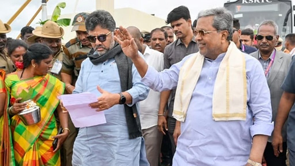 ಮದ್ದೂರು: 1,000 ಕೋಟಿ ರೂ ಮೊತ್ತದ ಯೋಜನೆಗಳಿಗೆ CM-DCM ಚಾಲನೆ; ನಿಮ್ಮ ಕೊಡುಗೆ ಏನು ತಿಳಿಸಿ; BJP-JDS ಸವಾಲು