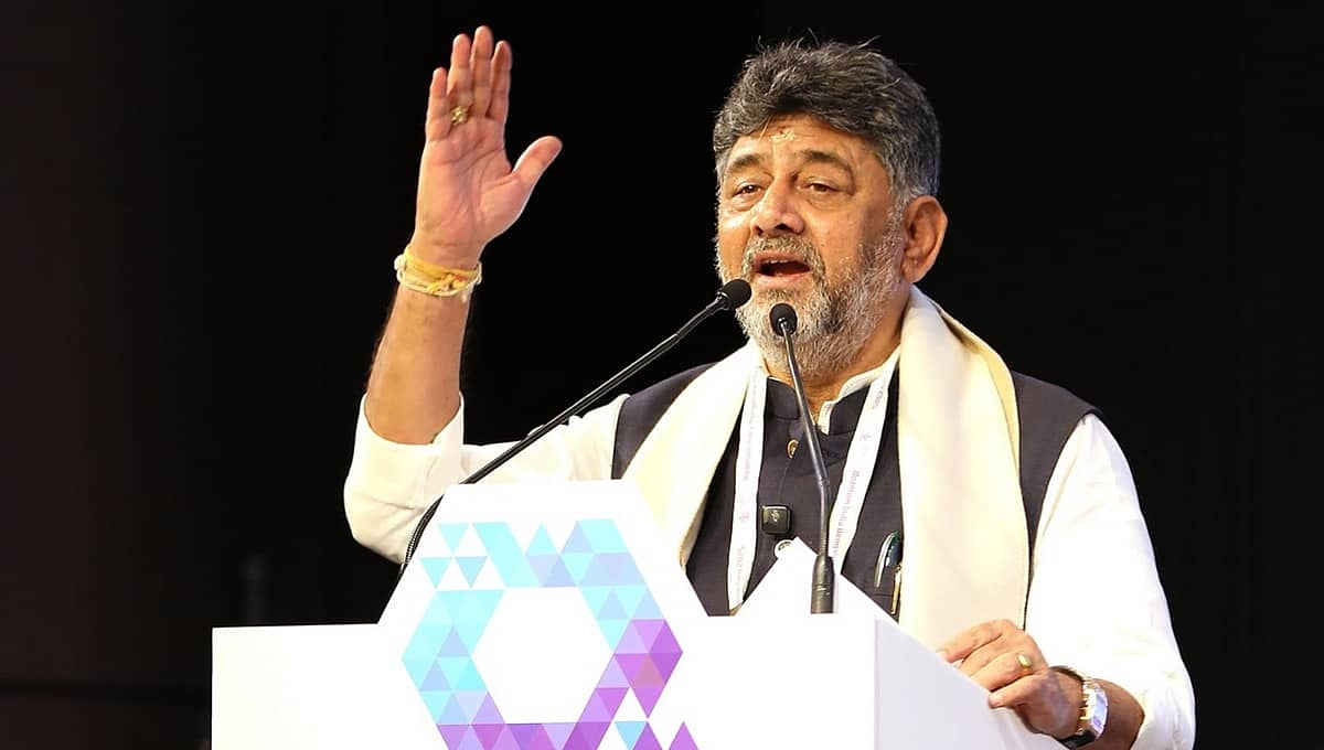 ಕಾಂಗ್ರೆಸ್ ಯೋಜನೆಗಳಿಂದ ಬಡವರ ಜೇಬಿಗೆ 1 ಲಕ್ಷ ಕೋಟಿ ರೂ ಹಾಕುತ್ತಿದ್ದೇವೆ: ಡಿಸಿಎಂ ಡಿ.ಕೆ ಶಿವಕುಮಾರ್