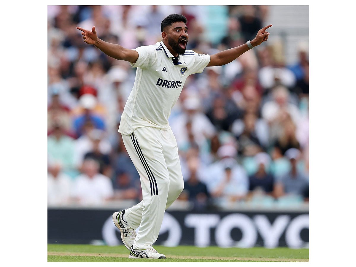 ಇಂದು ಎದ್ದ ಕೂಡಲೇ ಗೂಗಲ್ ಮಾಡಿದೆ, 'Believe' ಎಮೋಜಿ ಸಿಕ್ಕಿತು: ಇಂಗ್ಲೆಂಡ್ ವಿರುದ್ಧ 5ನೇ ಟೆಸ್ಟ್ ಗೆದ್ದ ಬಳಿಕ ಮೊಹಮ್ಮದ್ ಸಿರಾಜ್