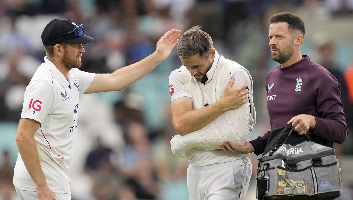 IND vs ENG 5th test: ಅಂತಿಮ ಟೆಸ್ಟ್ ಪಂದ್ಯದಿಂದ ಕ್ರಿಸ್ ವೋಕ್ಸ್ ಔಟ್; ಇಂಗ್ಲೆಂಡ್ಗೆ ದೊಡ್ಡ ಹಿನ್ನಡೆ
