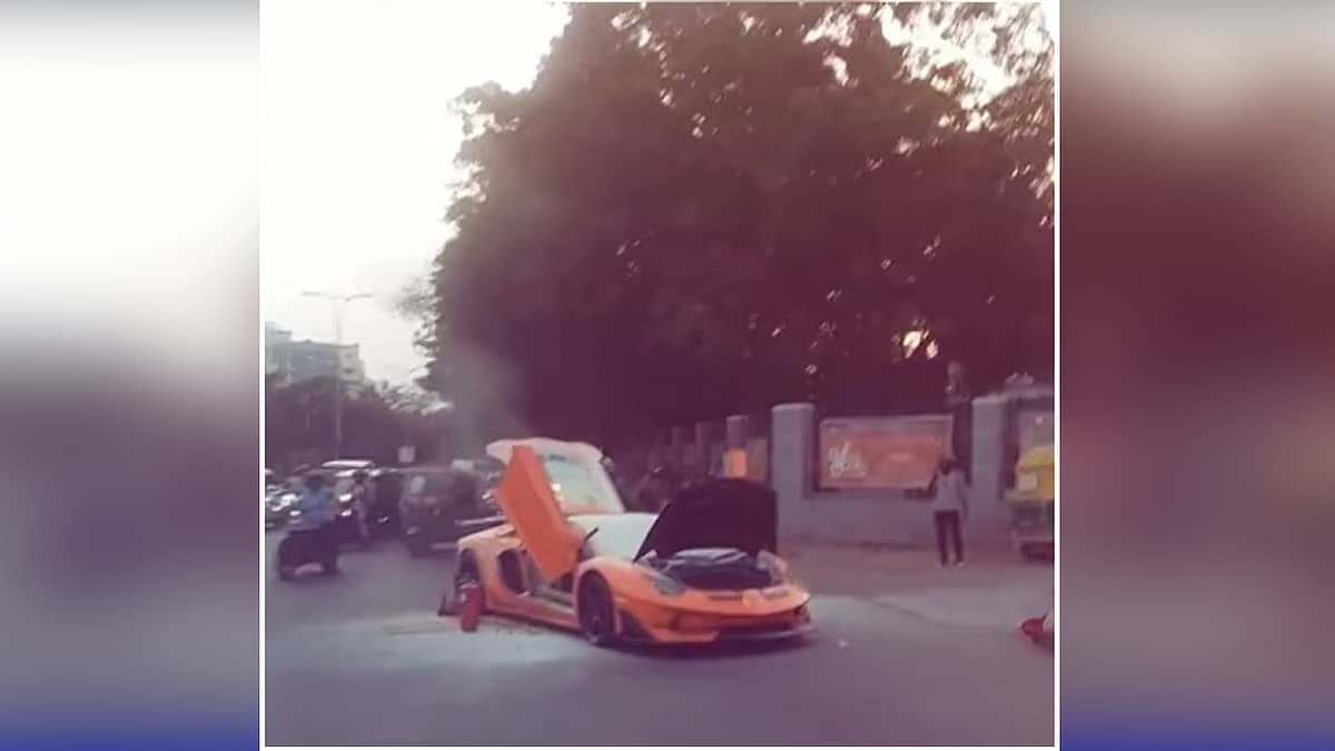 Bengaluru: 10 ಕೋಟಿ ರೂ ಮೌಲ್ಯದ Lamborghini ಕಾರಿಗೆ ನಡುರಸ್ತೆಯಲ್ಲೇ ಬೆಂಕಿ; ಮುಂದೇನಾಯ್ತು? Video Viral