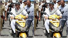 ಬೆಂಗಳೂರು: ಹೊಸ ಫ್ಲೈಓವರ್ ಮೇಲೆ ಬೈಕ್ ಓಡಿಸಿದ DCM ಡಿ.ಕೆ ಶಿವಕುಮಾರ್!
