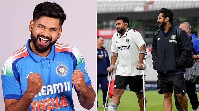 2025ರ ಏಷ್ಯಾ ಕಪ್ ನಿಂದ ರಿಷಬ್ ಪಂತ್ ಹೊರಕ್ಕೆ; ಶ್ರೇಯಸ್ ಅಯ್ಯರ್, ಸಂಜು ಸ್ಯಾಮ್ಸನ್ ಕಮ್ ಬ್ಯಾಕ್!