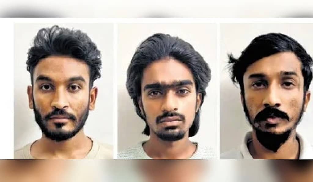 ಪ್ರತೀಕಾರ, ಜೈಲಲ್ಲಿರುವವರಿಗೆ ತನ್ನ ಬಲ ತಿಳಿಸಲು ಹಲವು ವಾಹನಗಳಿಗೆ ಬೆಂಕಿ: 3 ಆರೋಪಿಗಳ ಬಂಧನ