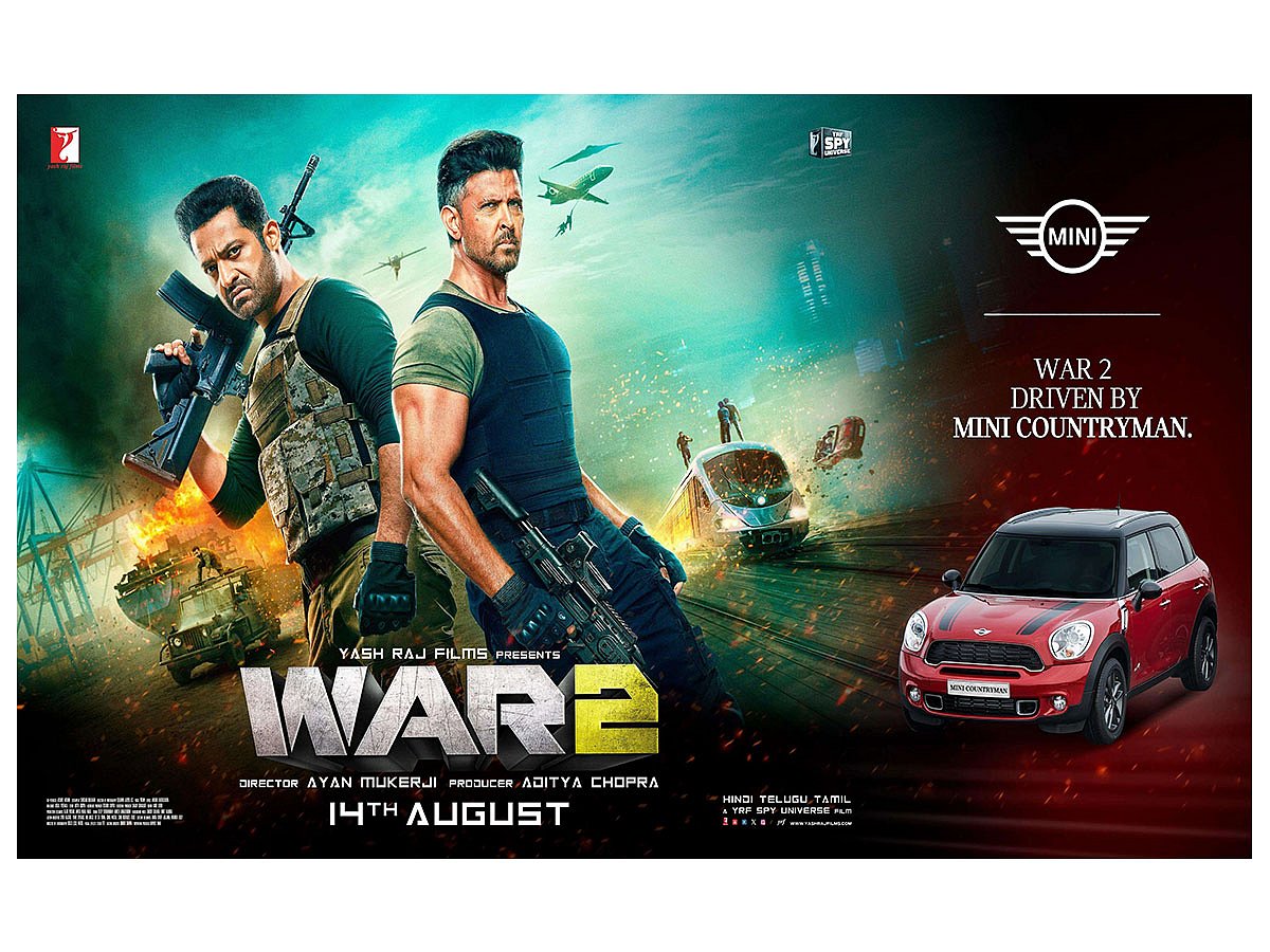 War 2 Box Office Collection: ₹100 ಕೋಟಿ ಗಳಿಸಿದ ಹೃತಿಕ್ ರೋಷನ್- ಜೂನಿಯರ್ ಎನ್ಟಿಆರ್ ನಟನೆಯ ಚಿತ್ರ!