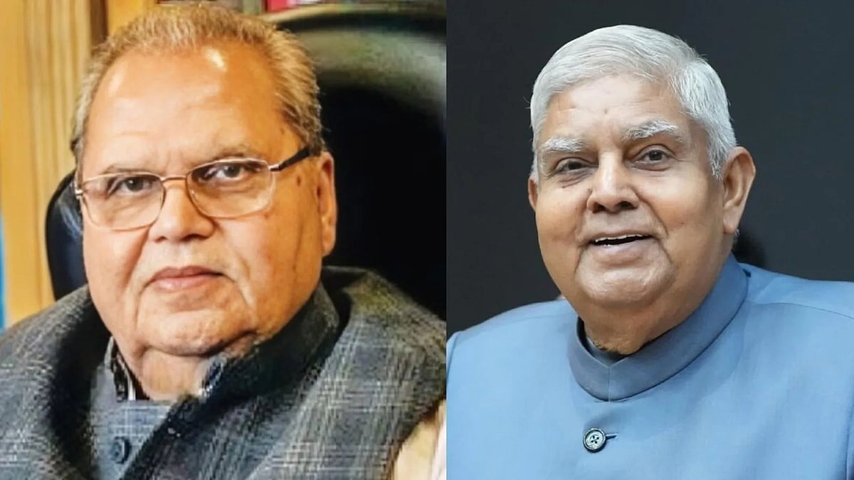 ಜಗದೀಪ್ ಧಂಖರ್-ಸತ್ಯಪಾಲ್ ಮಲಿಕ್ ಅವರನ್ನು ನಡೆಸಿಕೊಂಡ ರೀತಿಗೆ ಟೀಕೆ: ಪಕ್ಷದ ವಕ್ತಾರನನ್ನು ಉಚ್ಛಾಟಿಸಿದ BJP