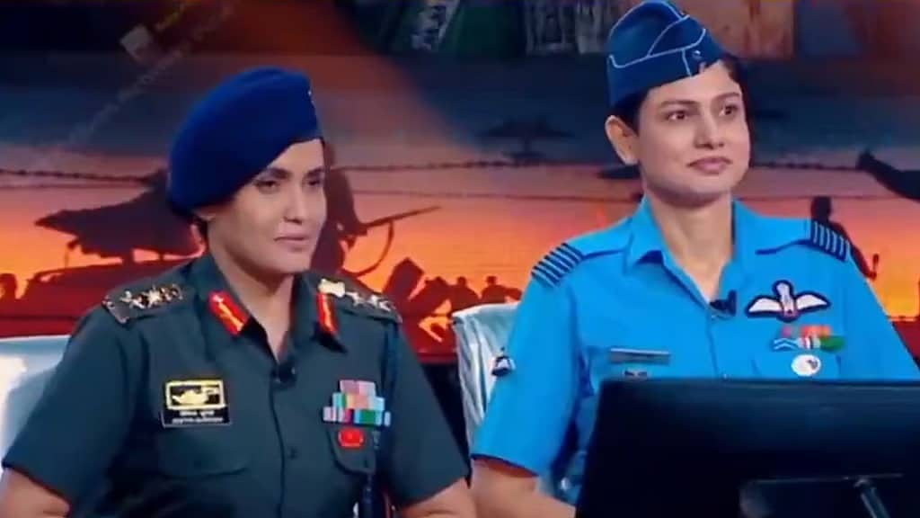 KBC ಯಲ್ಲಿ ಕರ್ನಲ್ ಸೋಫಿಯಾ ಖುರೇಷಿ, ವಿಂಗ್ ಕಮಾಂಡರ್ ವ್ಯೋಮಿಕಾ ಸಿಂಗ್ ಭಾಗಿ; ವಿವಾದ