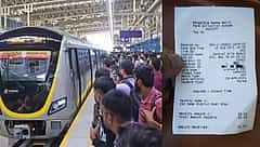Yellow Line ರೈಲು ಮಿಸ್ ಮಾಡ್ಬೇಡಿ: ಉದ್ಘಾಟನೆಯಾದ ಎರಡೇ ದಿನಕ್ಕೆ ಮೆಟ್ರೋ ಪ್ರಯಾಣಿಕನಿಗೆ ಬಿತ್ತು 50 ರೂ ದಂಡ!