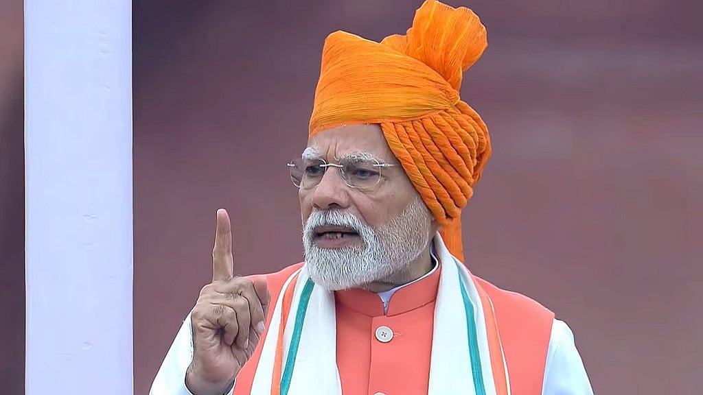 79th Independence Day: ರಕ್ತ-ನೀರು ಒಟ್ಟಿಗೆ ಹರಿಯಲ್ಲ, ನಿಮ್ಮ ಅಣುಬಾಂಬ್ ಬೆದರಿಕೆಗೆ ಹೆದರಲ್ಲ; ಪಾಕಿಸ್ತಾನಕ್ಕೆ ಪ್ರಧಾನಿ ಮೋದಿ