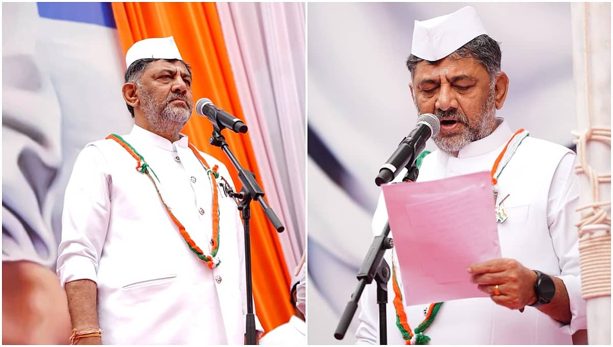 ಮತಗಳ್ಳತನದ ವಿರುದ್ಧ ಹೋರಾಡಬೇಕು; ದೇಶಕ್ಕಾಗಿ ತನು, ಮನ, ಧನ ಅರ್ಪಿಸಿದವರು ಕಾಂಗ್ರೆಸಿಗರು ಮಾತ್ರ: DKS