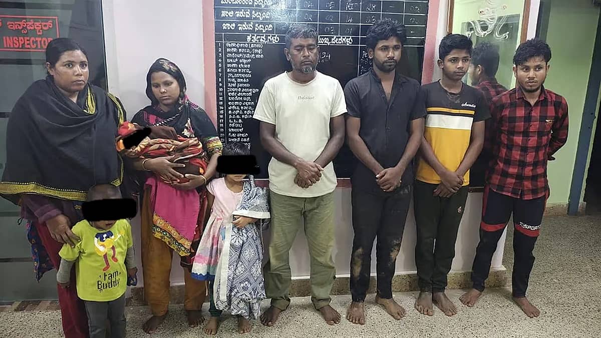 ಕೋಲಾರ: ಐದು ಮಕ್ಕಳು ಸೇರಿದಂತೆ 12 ಬಾಂಗ್ಲಾದೇಶಿಯರ ಬಂಧನ