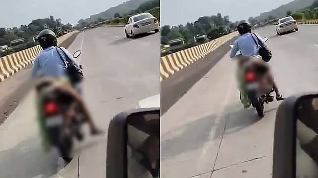 ಬೈಕ್ ಮೇಲೆ ಪತ್ನಿ ಶವ ಸಾಗಿಸಿದ ದೃಶ್ಯ: HitAndRun ಟ್ರಕ್ ಚಾಲಕನ ಬಂಧಿಸಲು ಪೊಲೀಸರಿಗೆ AI ನೆರವು!