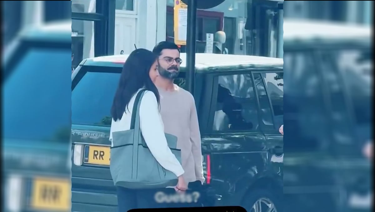 ಇಂಗ್ಲೆಂಡ್ನ ಬೀದಿಗಳಲ್ಲಿ ವಿರಾಟ್ ಕೊಹ್ಲಿ-ಅನುಷ್ಕಾ ಶರ್ಮಾ ರೌಂಡ್ಸ್; ಸ್ಥಳೀಯರೊಂದಿಗೆ ಮಾತುಕತೆ ನಡೆಸುವ ವಿಡಿಯೋ ವೈರಲ್!