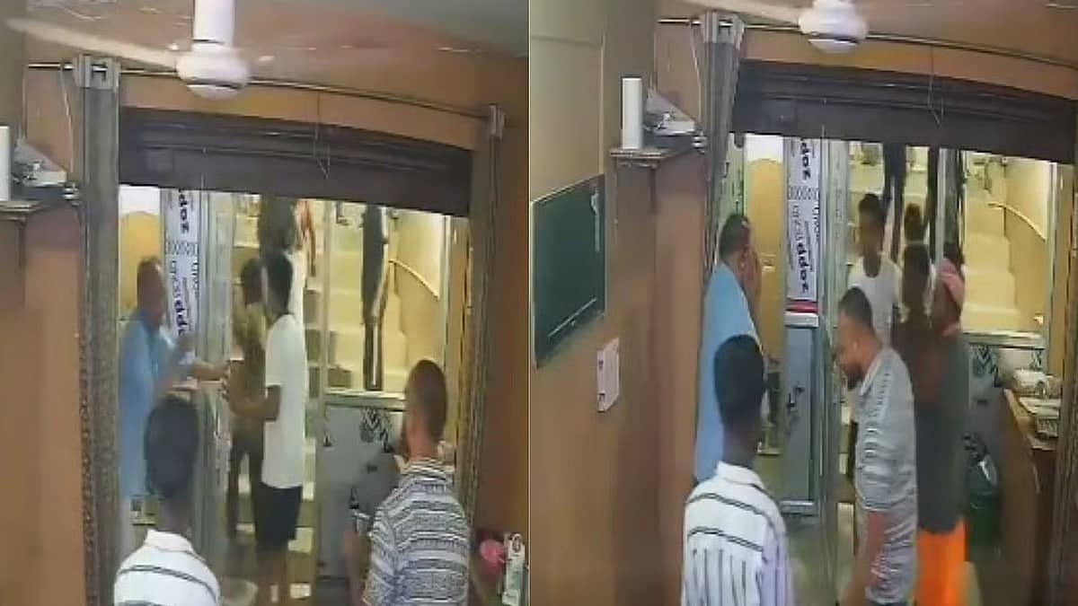 ಉತ್ತರ ಪ್ರದೇಶ: ಕೇಸರಿ ಬಟ್ಟೆ ಧರಿಸಿ ಮಾಂಸಾಹಾರ ಸೇವಿಸಿದ ಯುವಕನ ಮೇಲೆ ಹಲ್ಲೆ! Video