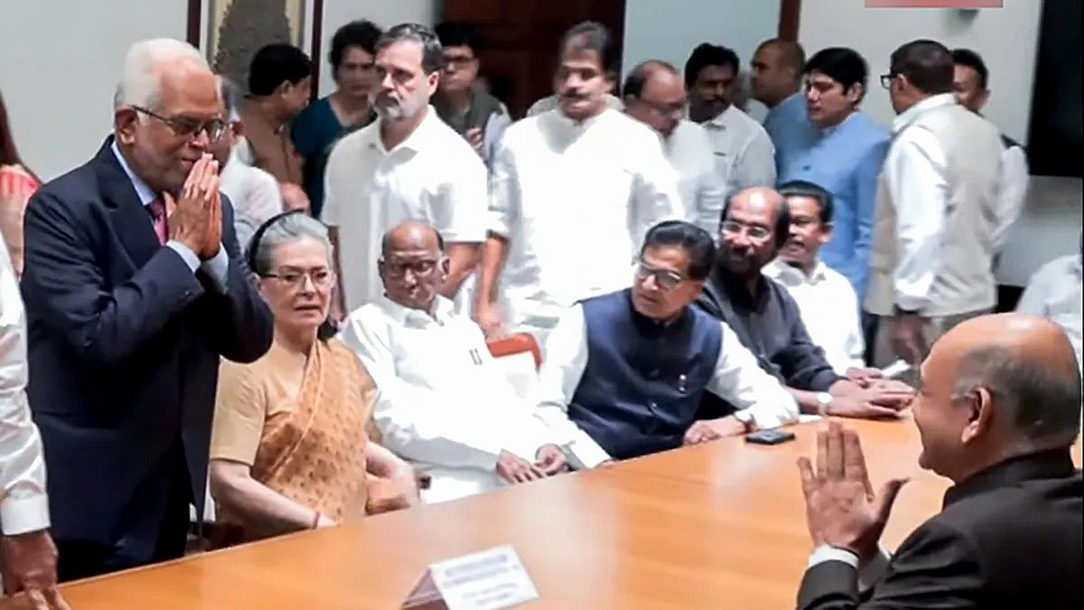 Vice-President Polls: ಅದು 'ಸುಪ್ರೀಂ ಕೋರ್ಟ್ ತೀರ್ಪು, ನನ್ನದಲ್ಲ'; ಅಮಿತ್ ಶಾ ಹೇಳಿಕೆಗೆ ವಿಪಕ್ಷಗಳ ಅಭ್ಯರ್ಥಿ ಸುದರ್ಶನ್ ರೆಡ್ಡಿ ತಿರುಗೇಟು!