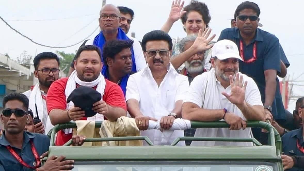 'ಧಮ್ ಇದ್ರೆ.. ಸನಾತನ ಧರ್ಮ, ಬಿಹಾರಿಗಳ ಕುರಿತ ಹೇಳಿಕೆ ಮತ್ತೆ ಹೇಳ್ತೀರಾ?': MK Stalin ಗೆ ಬಿಜೆಪಿ-ಜೆಡಿಯು ಸವಾಲು!