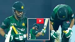 UAE ವಿರುದ್ಧ 1 ರನ್ ಗೆ ಔಟ್: ಆಕ್ರೋಶಗೊಂಡು ಬ್ಯಾಟ್ ಮುರಿದು ಹಾಕಿದ Pak ಕ್ರಿಕೆಟರ್, Video!