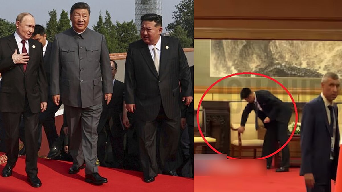 ಚೀನಾದಲ್ಲಿ ಸರ್ವಾಧಿಕಾರಿ Kim Jong-un ಮುಟ್ಟಿದ ಎಲ್ಲ ವಸ್ತುಗಳ ಸ್ವಚ್ಛಗೊಳಿಸಿದ ಸಿಬ್ಬಂದಿ; ಕಾರಣ ಏನು? Video