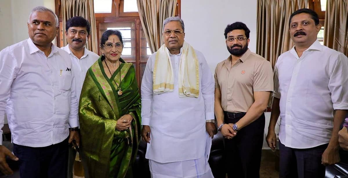 ಡಾ. ವಿಷ್ಣು ಸ್ಮಾರಕಕ್ಕೆ ಅಭಿಮಾನ್ ಸ್ಟುಡಿಯೊದಲ್ಲಿ ಜಮೀನು ನೀಡಿ, ಕರ್ನಾಟಕ ರತ್ನ ಘೋಷಿಸಿ: ಸಿಎಂಗೆ ಕುಟುಂಬಸ್ಥರ ಮನವಿ