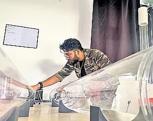 ಪ್ಲಾಸ್ಮಾ ಟ್ಯೂಬ್ ಪ್ರಯೋಗ